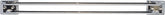 38140 CHRM DBL TOWEL BAR 18IN